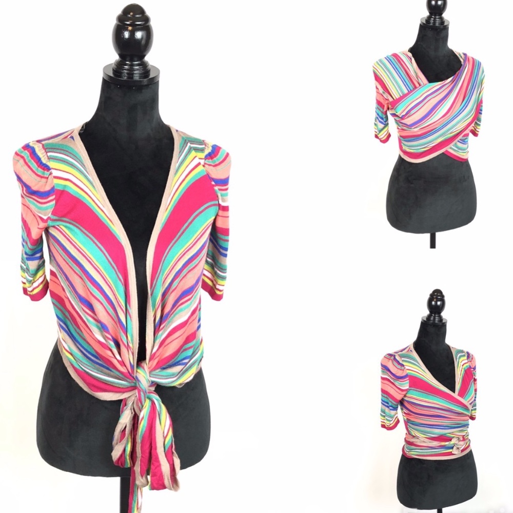 Only Love Collection Multi-color Sweater Wrap